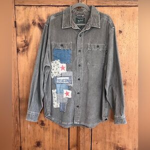 Upcycled Woolrich Corduroy Shirt